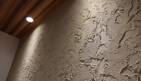漆喰・珪藻土を使った塗り壁