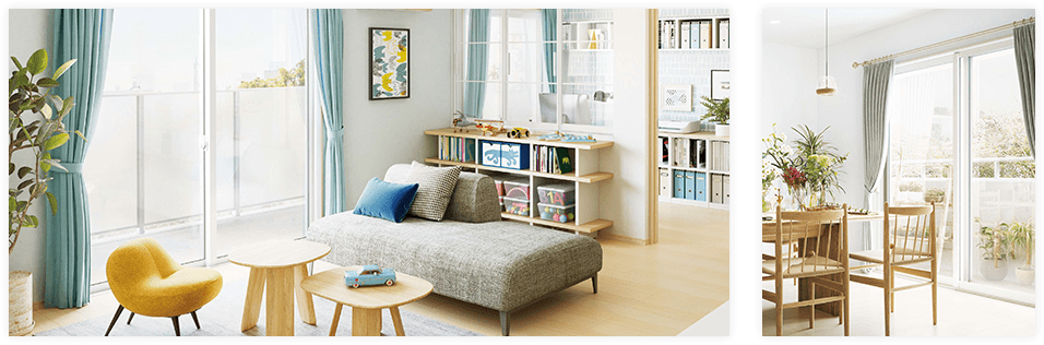 風通しや採光を良くする間取り